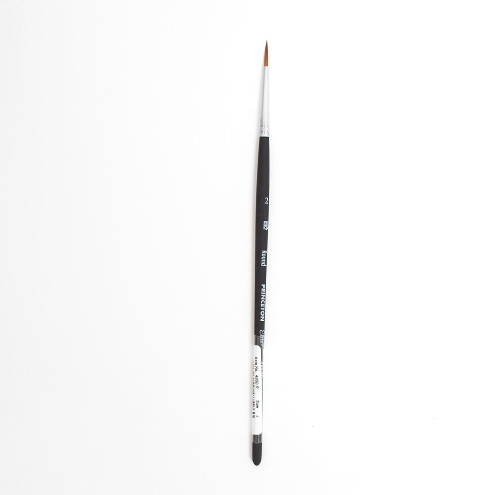 Princeton, Brushes, Art & School, Elite, Synthetic, Kolinsky Sable, Watercolor, 105319, Round, 2